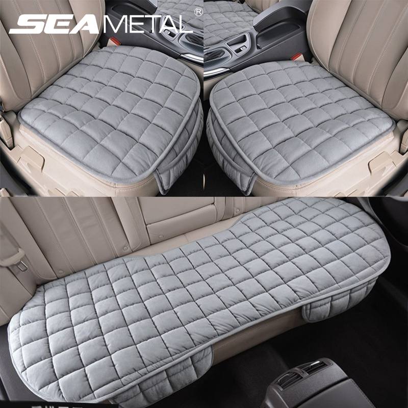 1 Bộ Bọc Ghế Xe Hơi Gghế Trước Ghế Sau Sang Trọng Đệm Bảo Vệ Thoáng Khí Phụ Kiện Xe Hơi