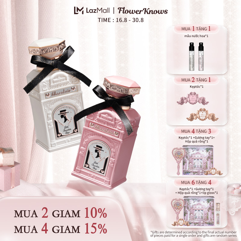 Flowerknows nước hoa sô cô la dòng sô cô la 50ml