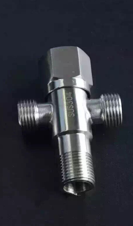 Tê cầu, tê 3 ngã tê khóa nước inox 304 siêu bền bỉ ren phi 21