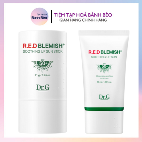 Kem chống nắng cho da nhạy cảm dr.g red blemish soothing up sun 10ml/20ml/50ml