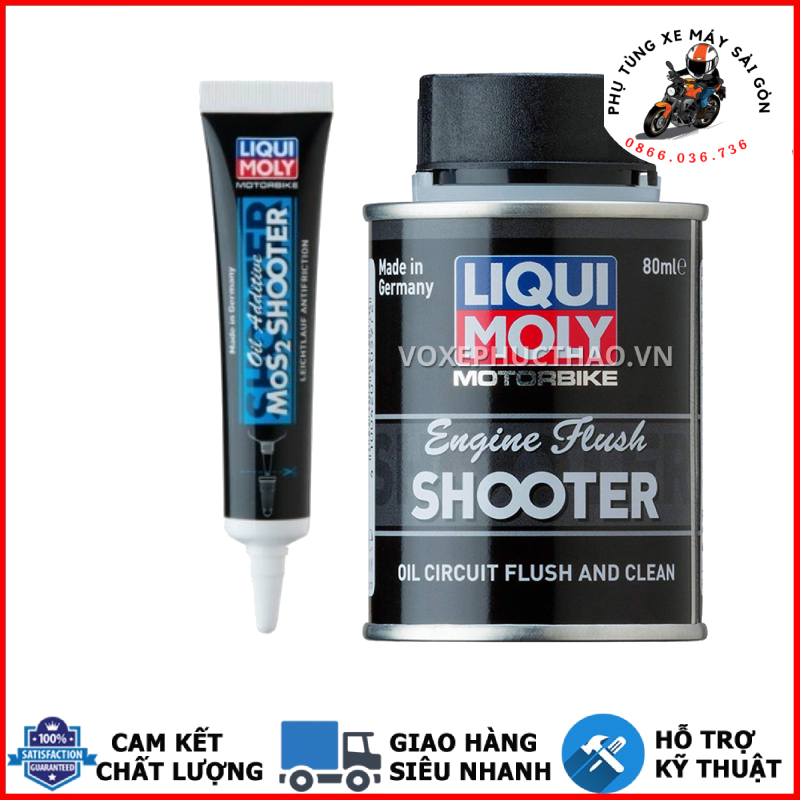 Combo sức động cơ, phụ gia nhớt Liqui Moly chính hãng - Nhập khẩu Đức