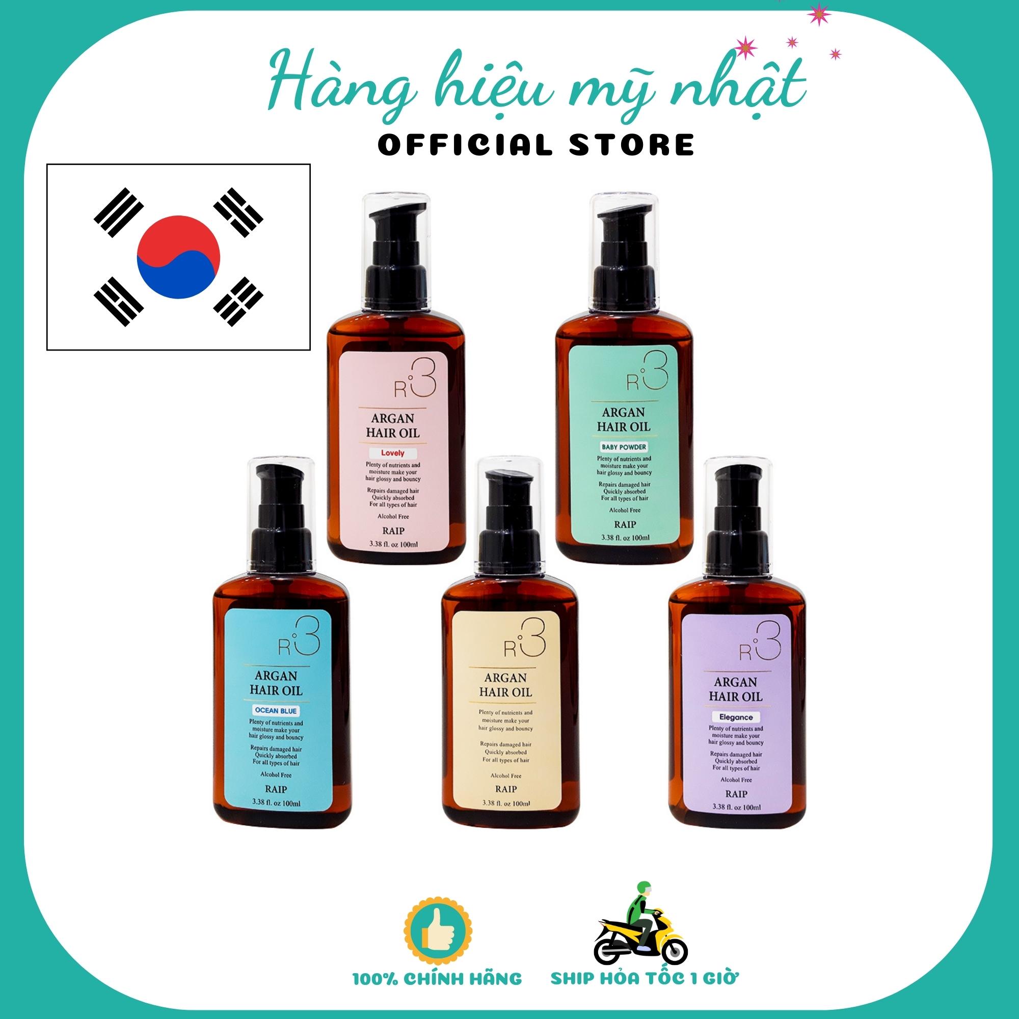 Dầu dưỡng tóc argan raip r3 argan hair oil