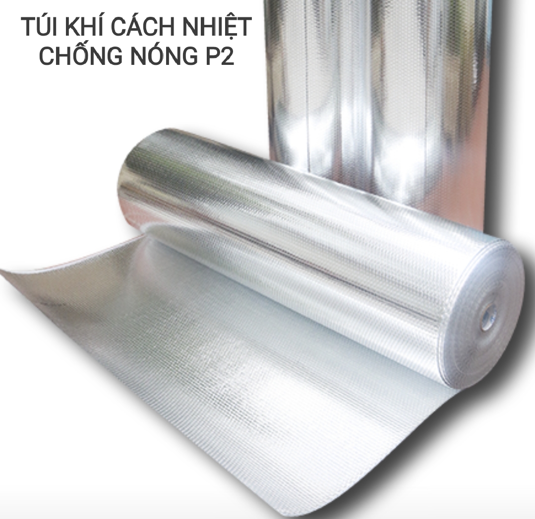 3 Mét VUÔNG TẤM LÓT CÁCH NHIỆT CHỐNG NÓNG PHỦ BẠC 2 LỚP . Kích thước 1m55  * 2m. Dày 4mm