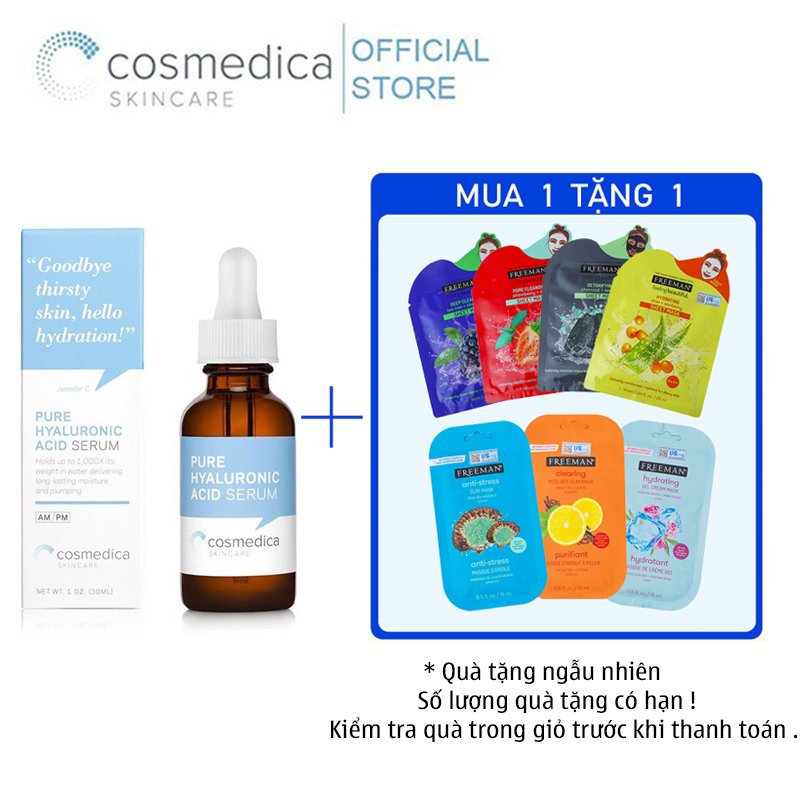 Tinh Chất Dưỡng Ẩm Cosmedica Pure Hyaluronic Acid Serum