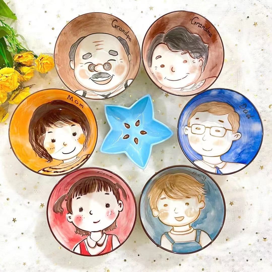 Bộ chén ăn gia đình - Gốm Sứ - Chất lượng cao