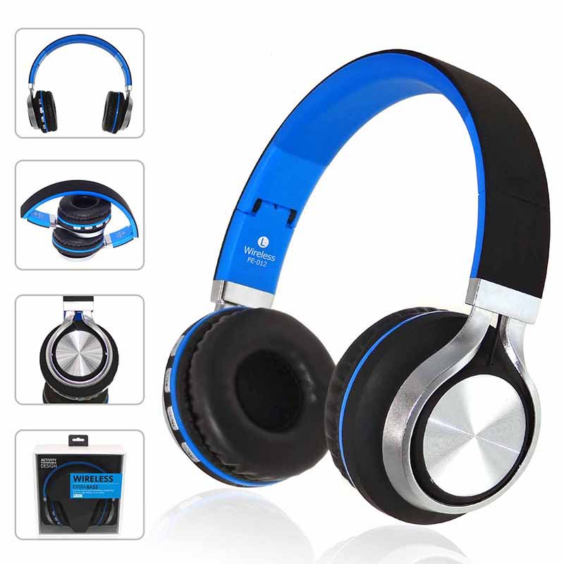 Tai nghe in ear gaming, Tai nghe chụp tai Tai nghe Bluetooth chụp tai FE012 Kiểu dáng trẻ trung, năng động, Âm thanh tuyệt hảo Bass Siêu Đã