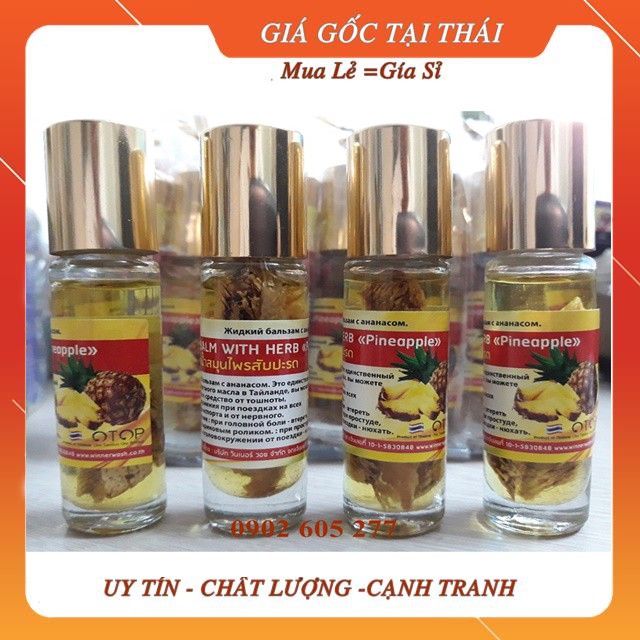 Dầu lănThơm Thái Lan 8ml Chính Hãng