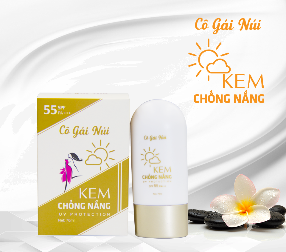 Kem chống nắng spf 55+/pa+++