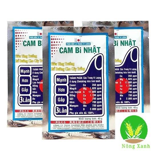 Cam bi nhật bổ sung trung vi lượng gói 40gr