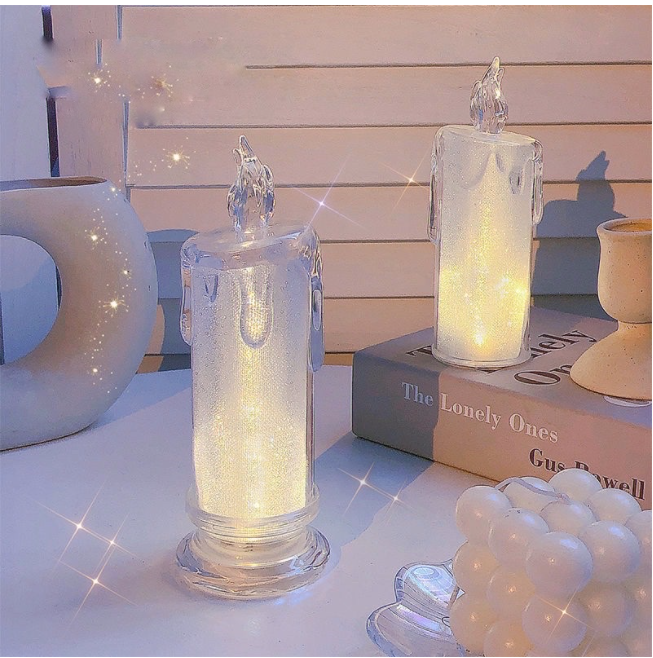 Đèn LED để bàn hình cây nến tạo không khí lãng mạn