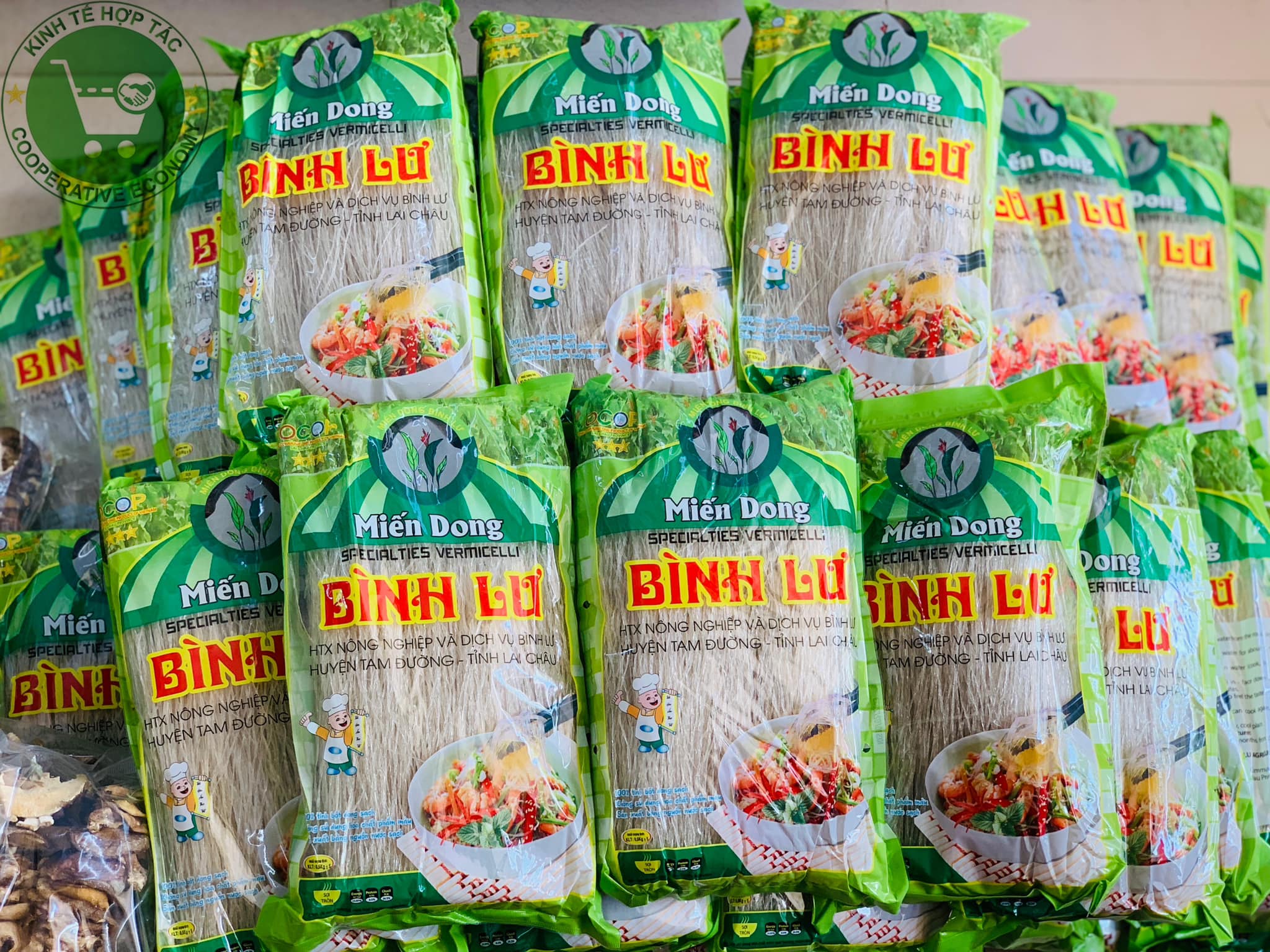 Miến Dong Lai Châu, sợi miến dai ngon, sản phẩm OCop Lai Châu