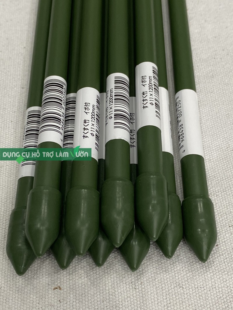 10 Ống thép bọc nhựa dài 120cm chuyên dùng làm khung giàn