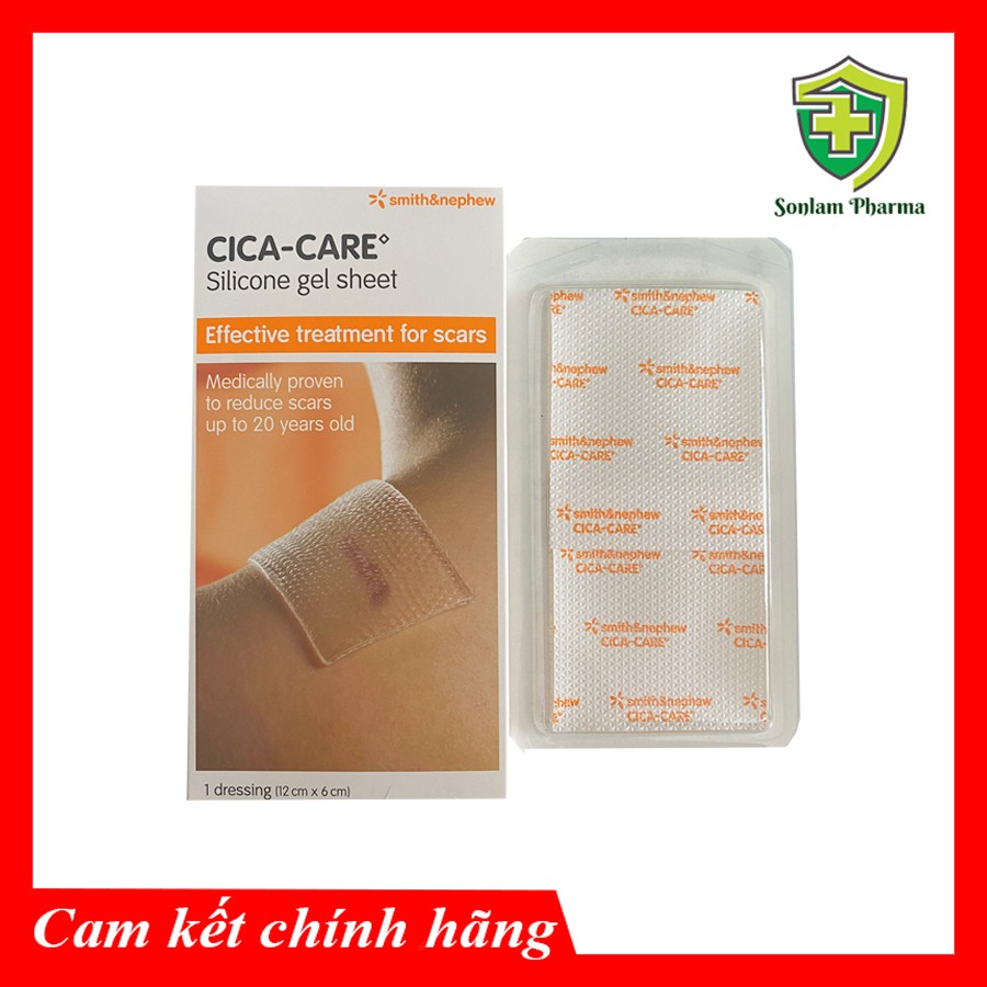 Miếng dántrị sẹo lồi, sẹo mổ hiệu quả cica care