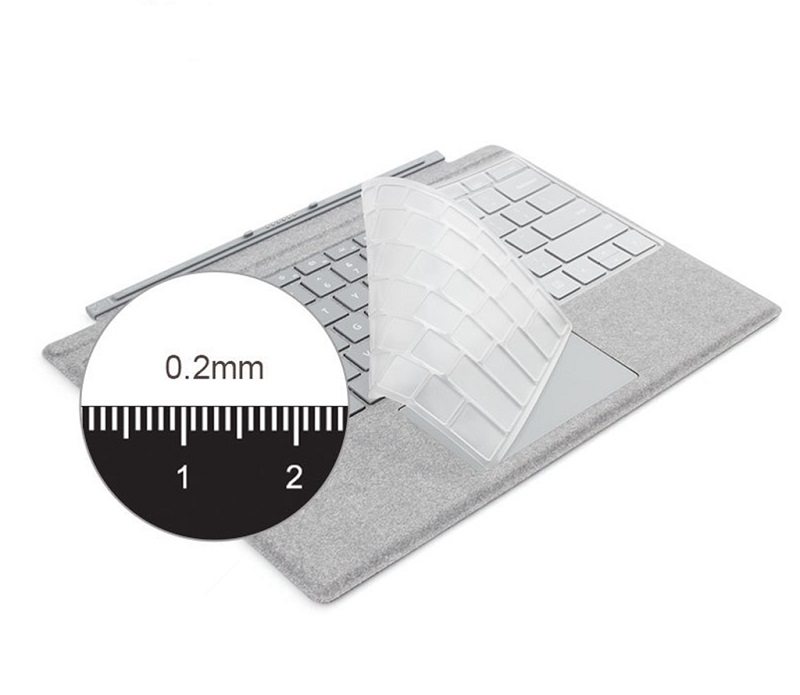 Phủ bàn phím surface pro 4-5-6-7 trong suốt