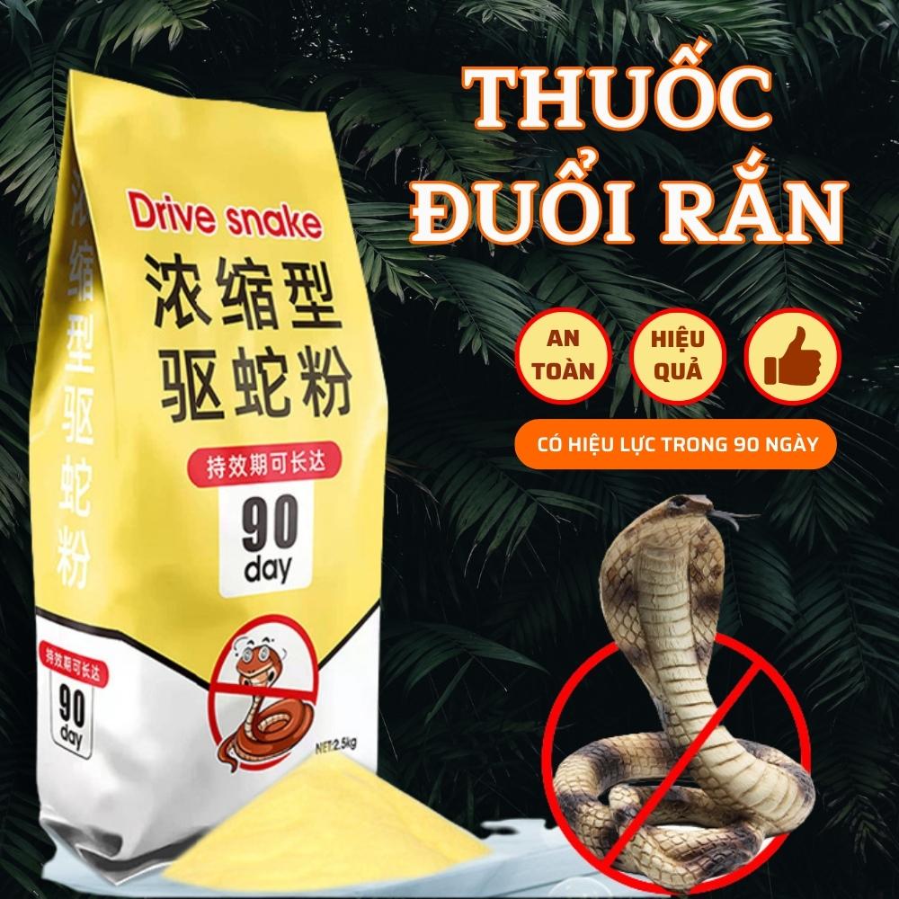 Thuốc đuổi rắn dạng viên an toàn với người, thích hợp cho nền xi măng, sân vườn, xua đuổi rắn, rếch