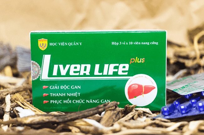 LIVER LIFE Giải độc gan, bảo vệ gan, Tăng cường chức năng gan [ Học Viện Quân Y]