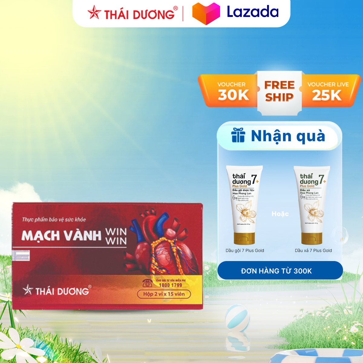 Tpbvsk mạch vành win win - sao thái dương