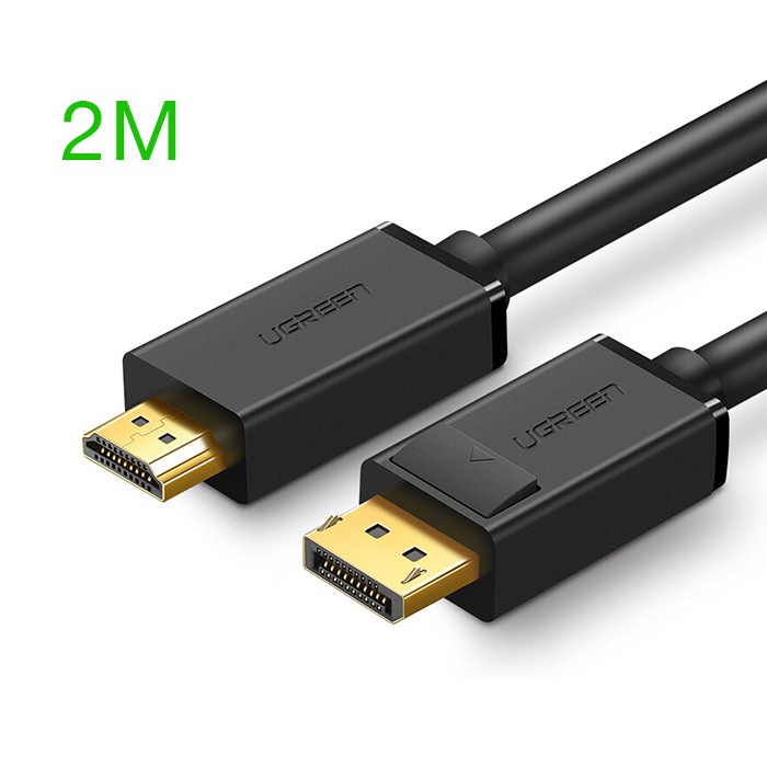 Cáp Chuyển Displayport Sang Hdmi Dài 2M Ugreen 10202 - Displayport To Hdmi