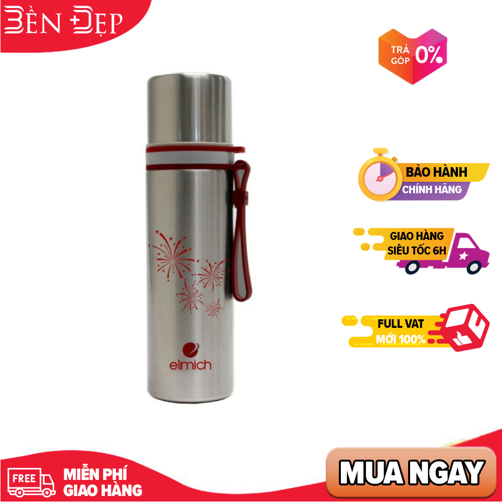 Bình giữ nhiệt elmich inox 304 500ml el2972