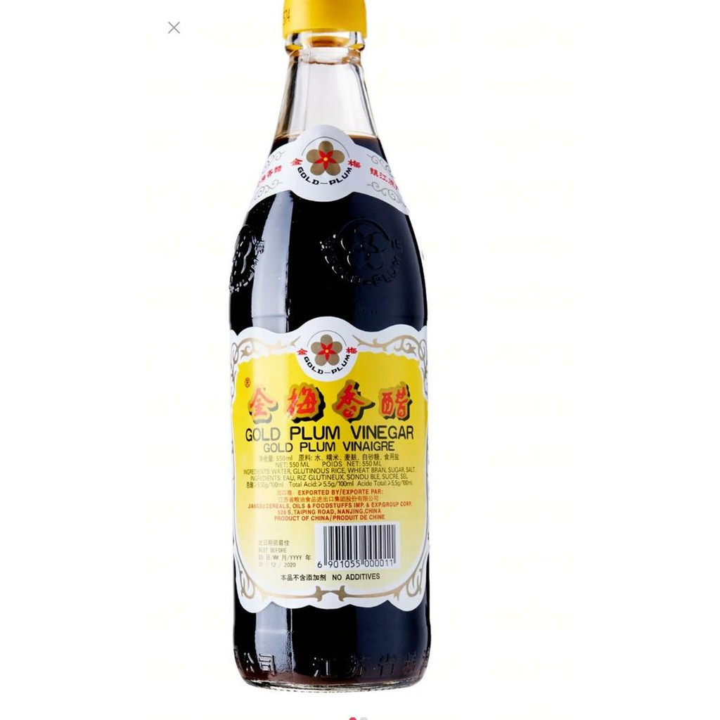 Dấm vàng hiệu Golden Plum Vinegar - Xuất xứ Trung Quốc 550ml