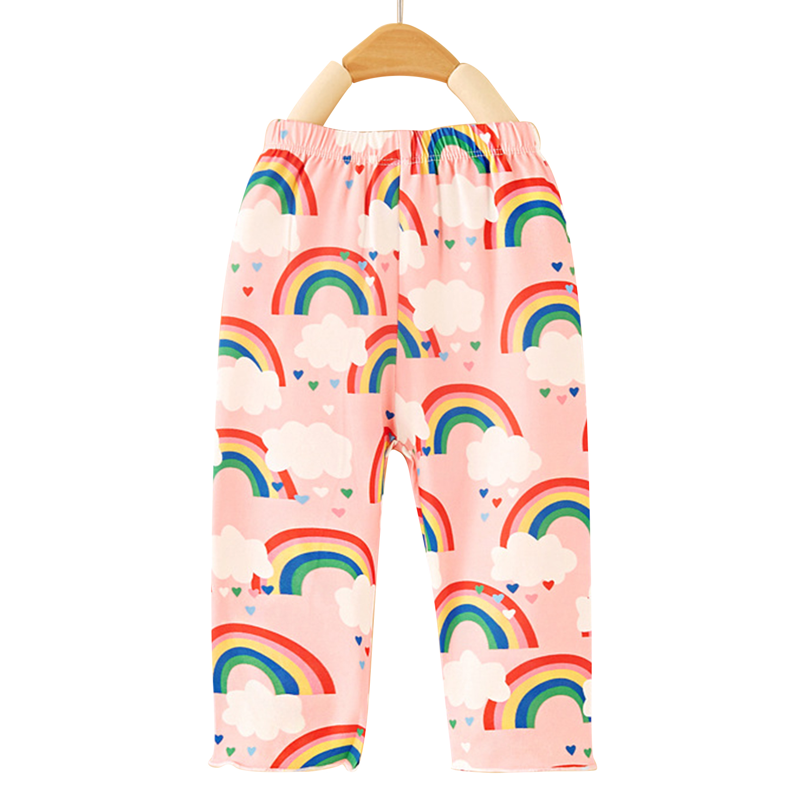 【Hàng có sẵn】quần legging thường ngày in hình phim hoạt hình dễ thương quần lửng mùa hè cho bé gái từ 1-8 tuổi