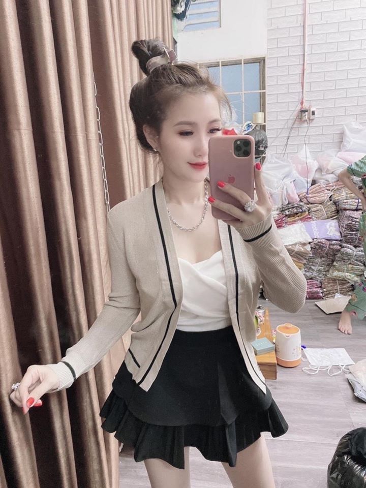 [HCM]HÀNG LOẠI 1-ÁO KHOÁC LEN MỎNG-PHÙ HỢP ĐI CHƠI-NGỒI VĂN PHÒNG-ÁO CARDIGAN