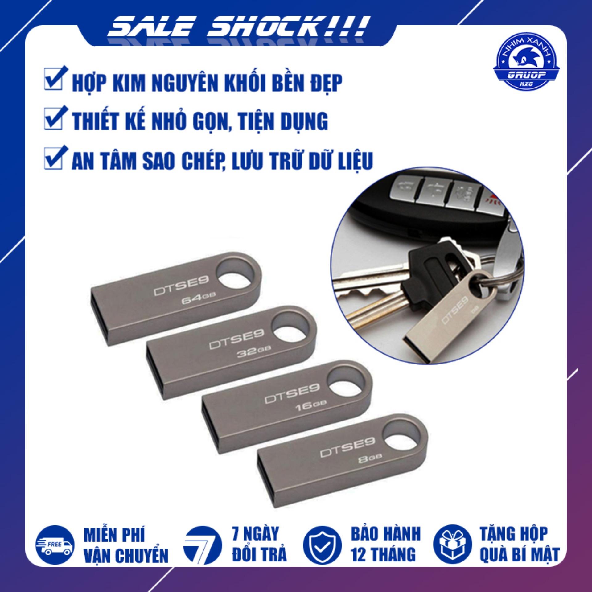 Usb 2gb 4gb 8gb 16gb 32gb 64gb 2.0 vỏ nhôm chống nước siêu bền nxg
