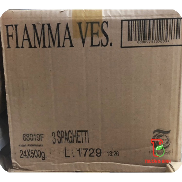 COMBO 1 Thùng mì ý spaghetti hiệu Fiamma