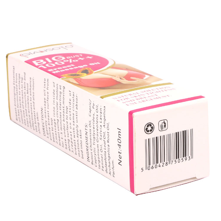 Qiansoto Tinh Dầu Nở Ngực Tăng Ngực Tăng Vòng 1 Enhancement Breast Oil Massage Upsize 10