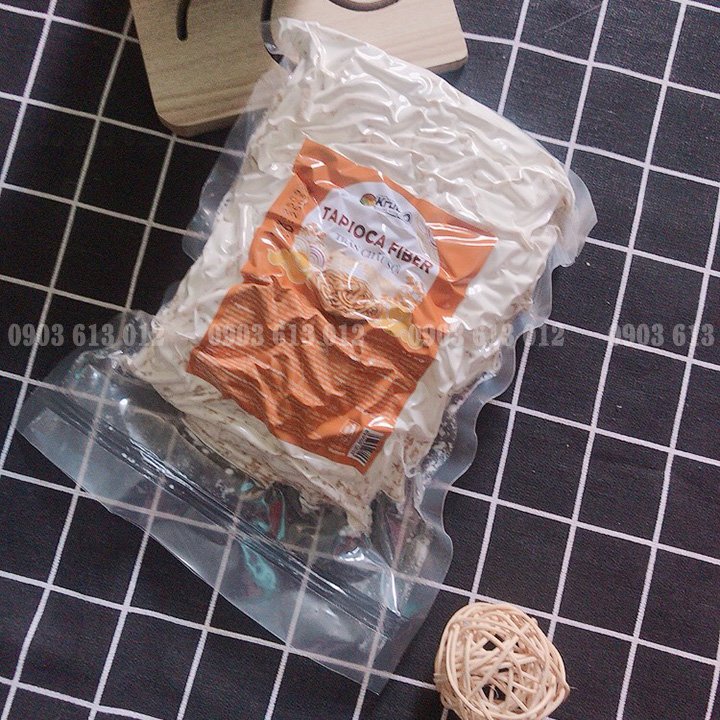 Trân châu sợi krubo, vị caramel gói 800g dẻo, giòn, thơm ngon