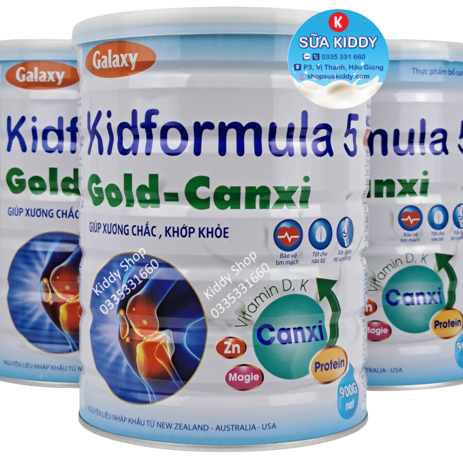 Sữa canxi cho người già Formula Gold-Canxi 900g tốt cho tim mạch, bổ sung nhiều canxi