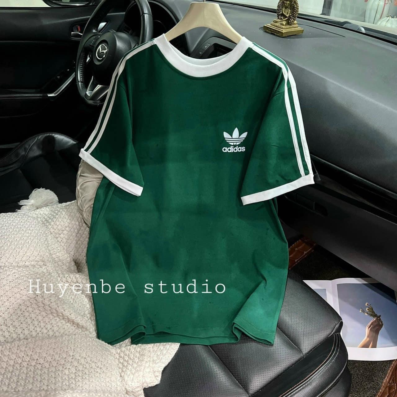 Áo Phông Nữ ADD 3 Lá Thêu Unisex Áo Thun Nam Thời Trang Local Brand Cặp Đôi VNXK Dư Xịn Thể Thao Cotton Cổ Tròn