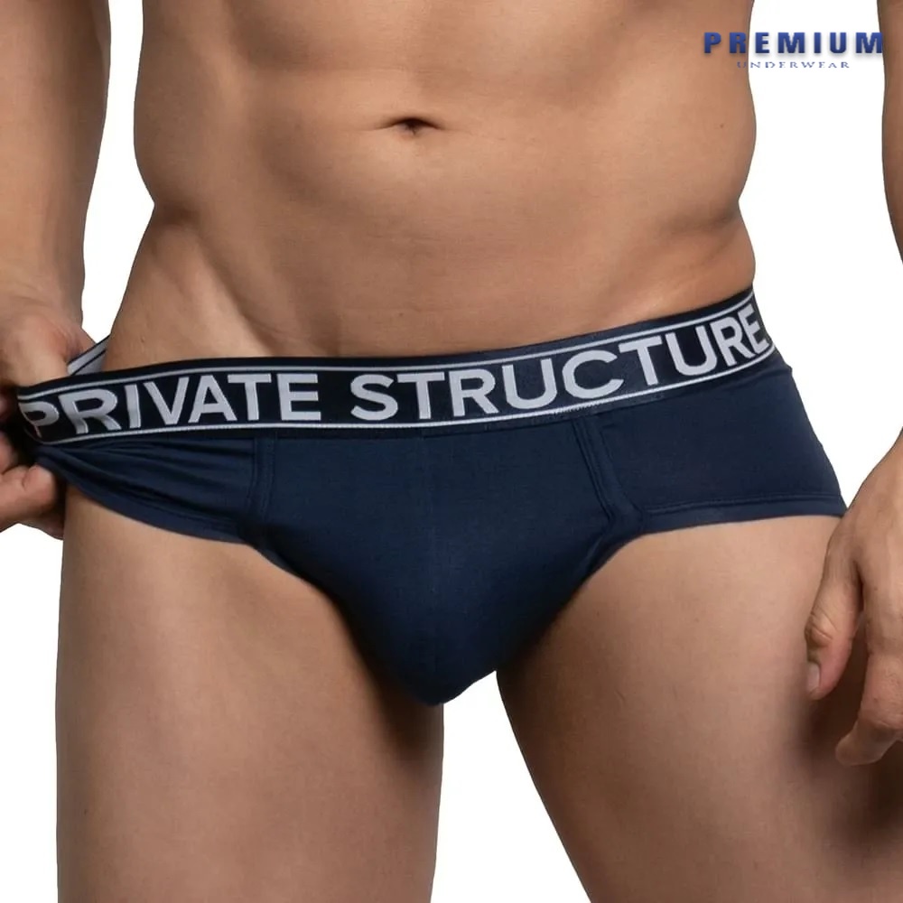 Quần lót nam Private Structure Underwear Contour Brief PBUZ3748 Midnight Blue