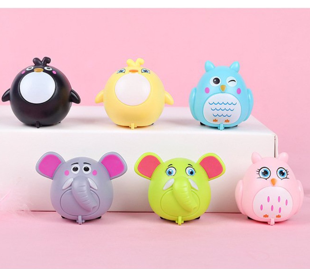 Thú chạy cót xinh xắn cho bé yêu - xe thú chạy đà - Smart Baby