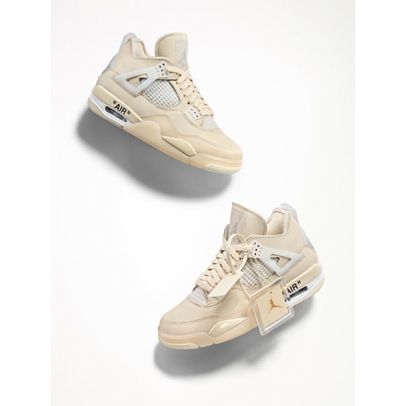 giầy jdan4 off white hàng 1:1 ( full box + free ship )