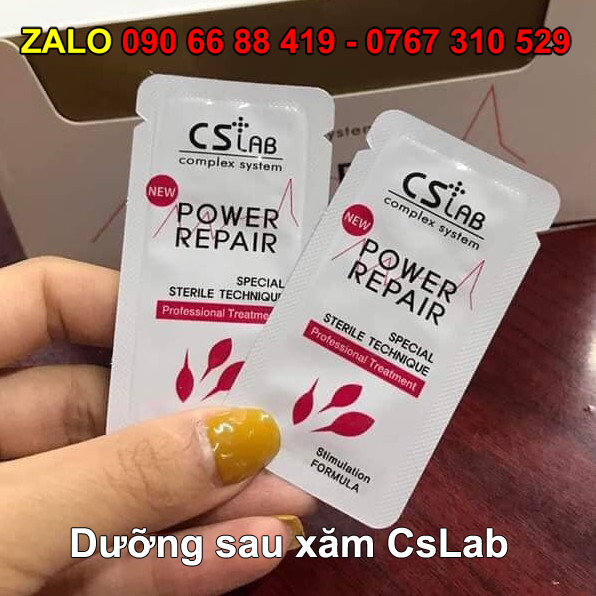 Dưỡng mày, môi Cslab chính hãng Hàn Quốc - Dưỡng CS LAB Hàn sau phun xăm Môi Mày, Dưỡng sau xăm CsLab