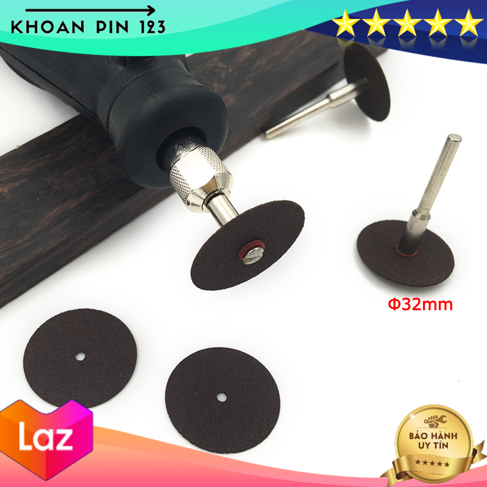 Đĩa cắt, đĩa mài mini đường kính 32mm dùng cho máy khoan mài cắt cầm tay mini