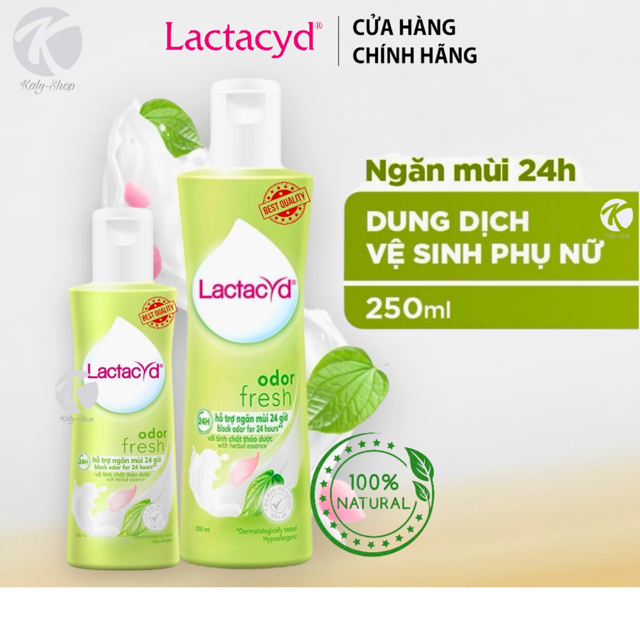 Dung Dịch Vệ Sinh Phụ Nữ Lactacyd Odor Fresh Ngăn Mùi 24H 250ml