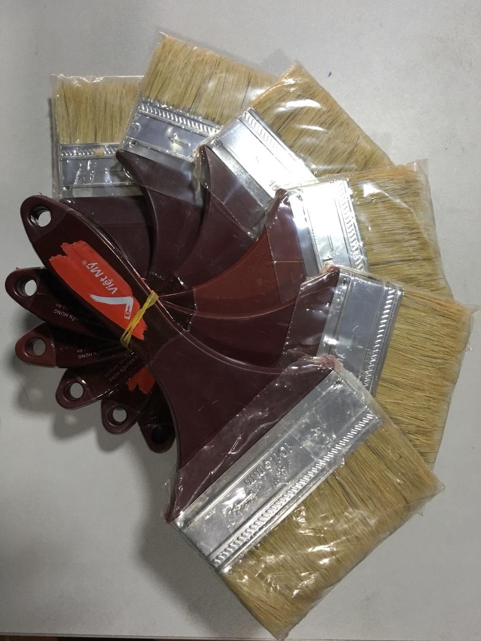 Cọ Việt Mỹ cán nâu 4" (101.6mm)