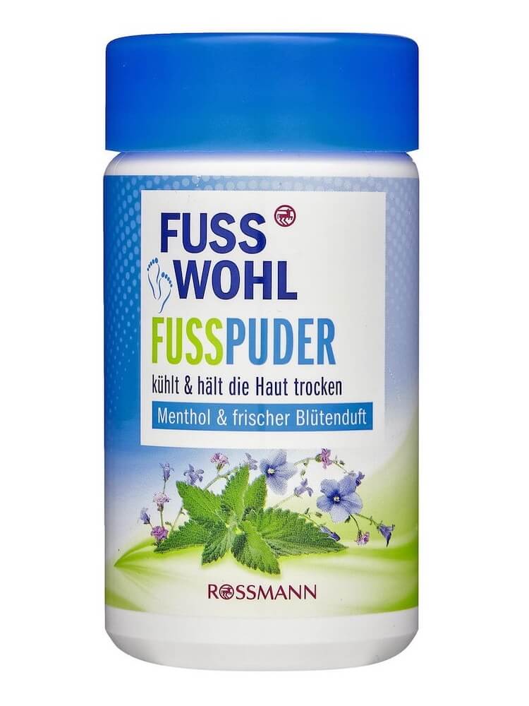 Bột khử mùi hôi chân Fuss Wohl 100g Bột khử mùi hôi giầy Fuss Wohl 100g- Hàng nội Địa Đức