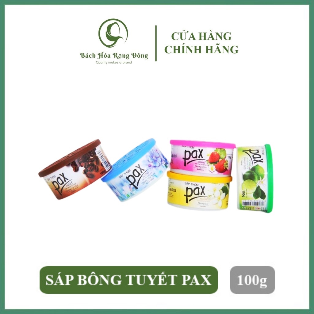 Sáp Thơm Phòng Sáp Thơm Tủ Quần Áo Pax 100g Khử Mùi Làm Thơm Phòng Đa Năng (Sáp Thơm Pax)