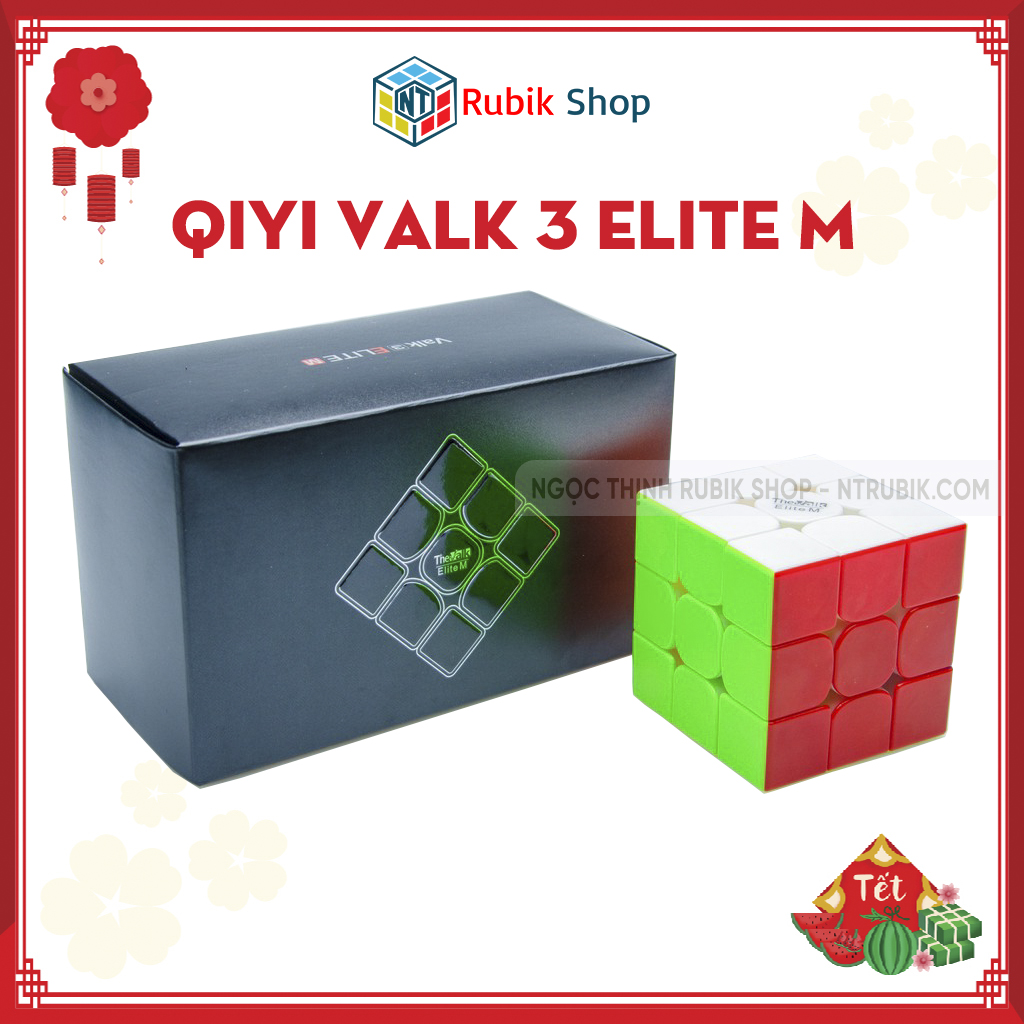Rubik 3x3 QiYi Valk 3 ELITE M Flagship 2019 Stickerless