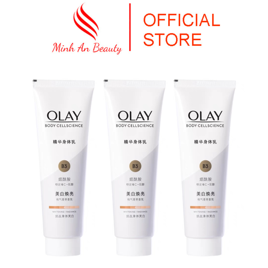 Olay dưỡng trắng B3 Niacinamide Body Cellscience, kem olay chính hãng bản Trung 90g dưỡng trắng da
