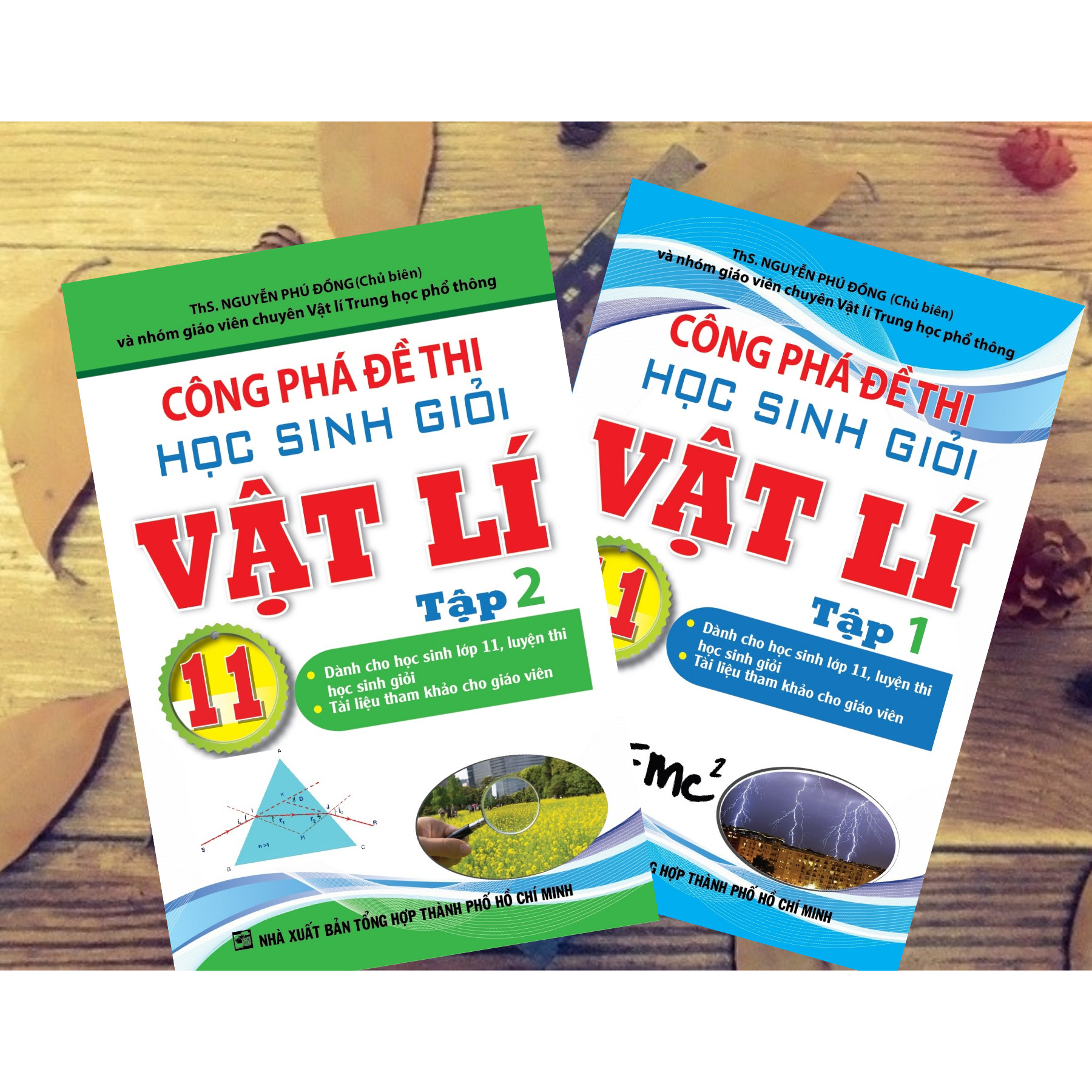 Combo công phá đề thi học sinh giỏi vật lí 11 tập 1+tập 2