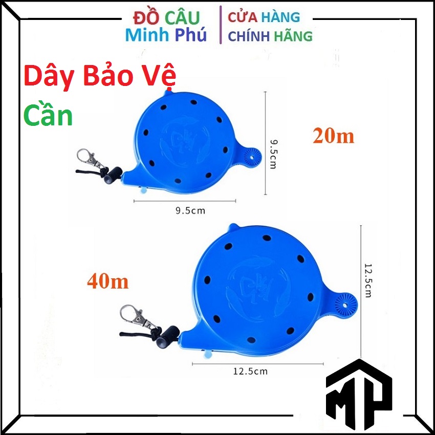 Dây bảo vệ cho cần câu tay, gắn thùng câu đài ghế câu cá ( Màu Ngẫu Nhiên - Minh Phú