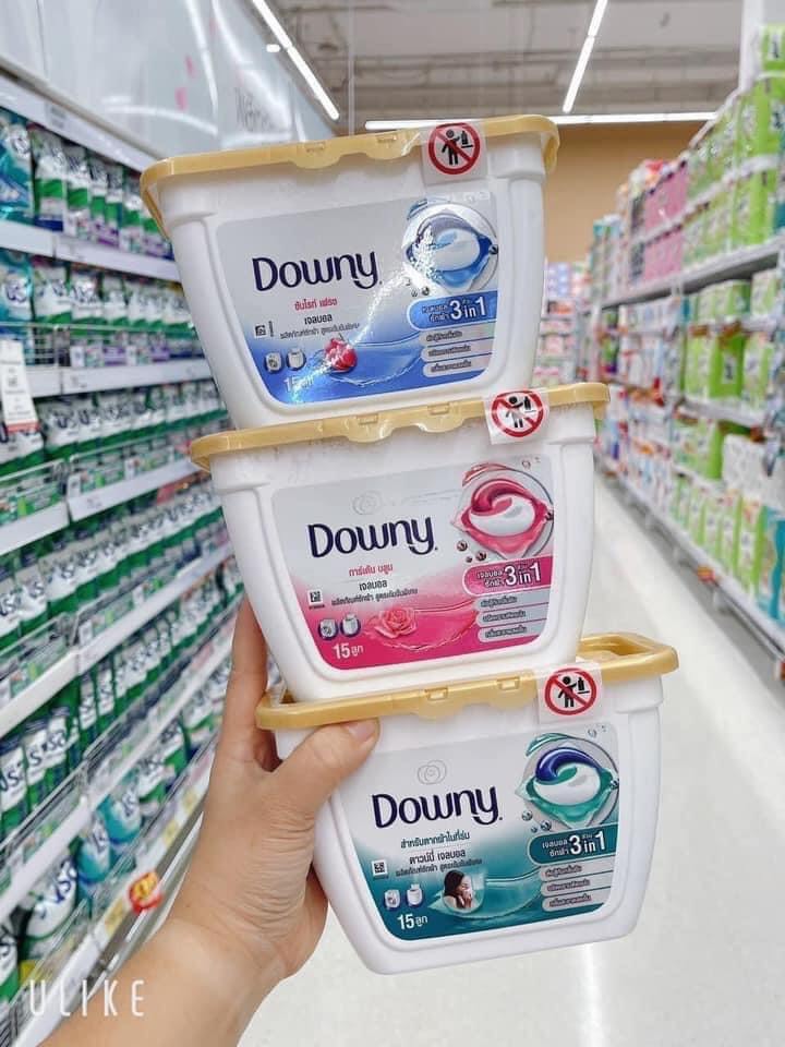 Viên giặt xả Downy gel ball thái - giặt + xả + lưu hương 3in1