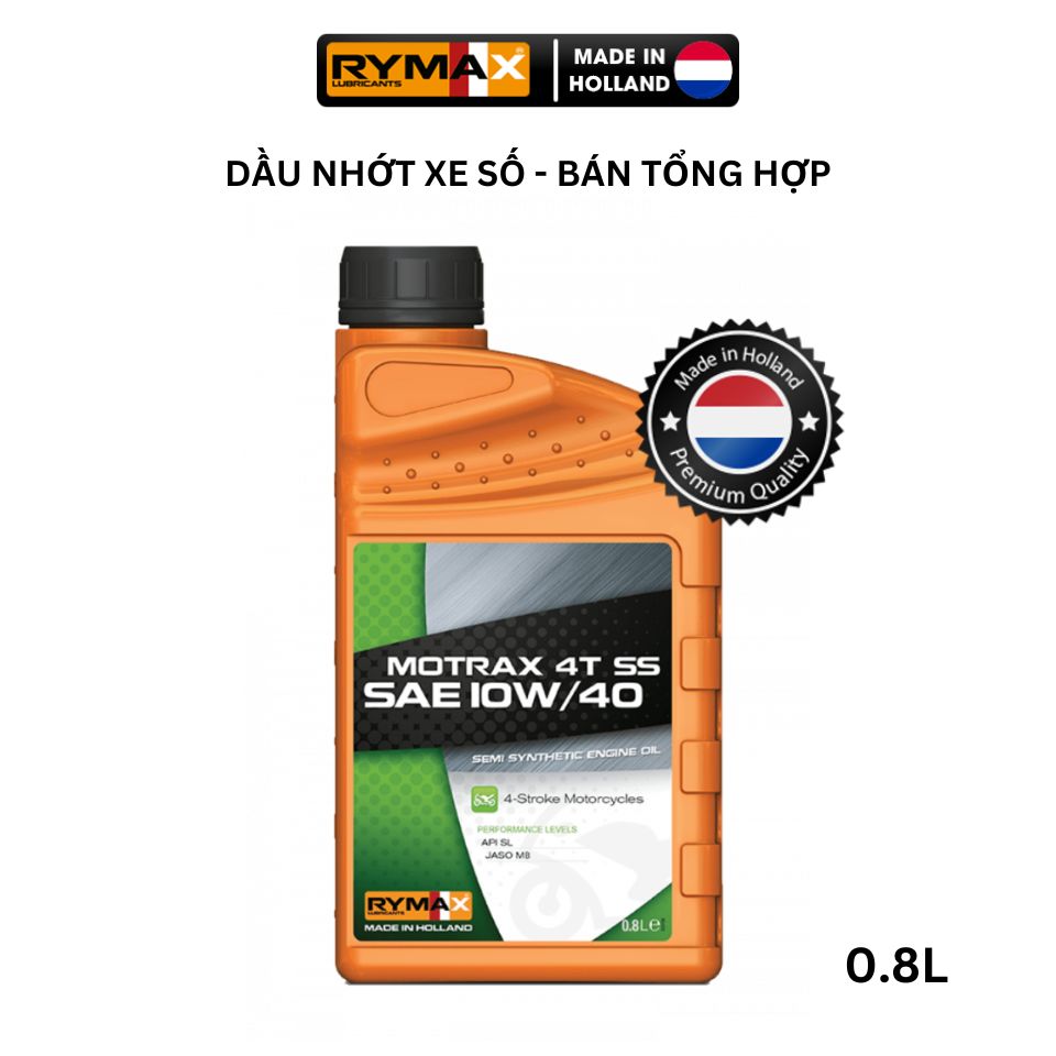 Dầu nhớt rymax motrax 4t ss 10w/40 – dầu bán tổng hợp