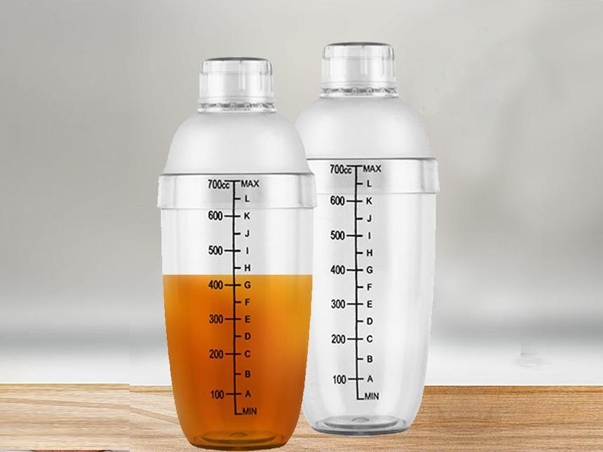Bình Lắc Shaker Nhựa Bình 700 ML loại tốt