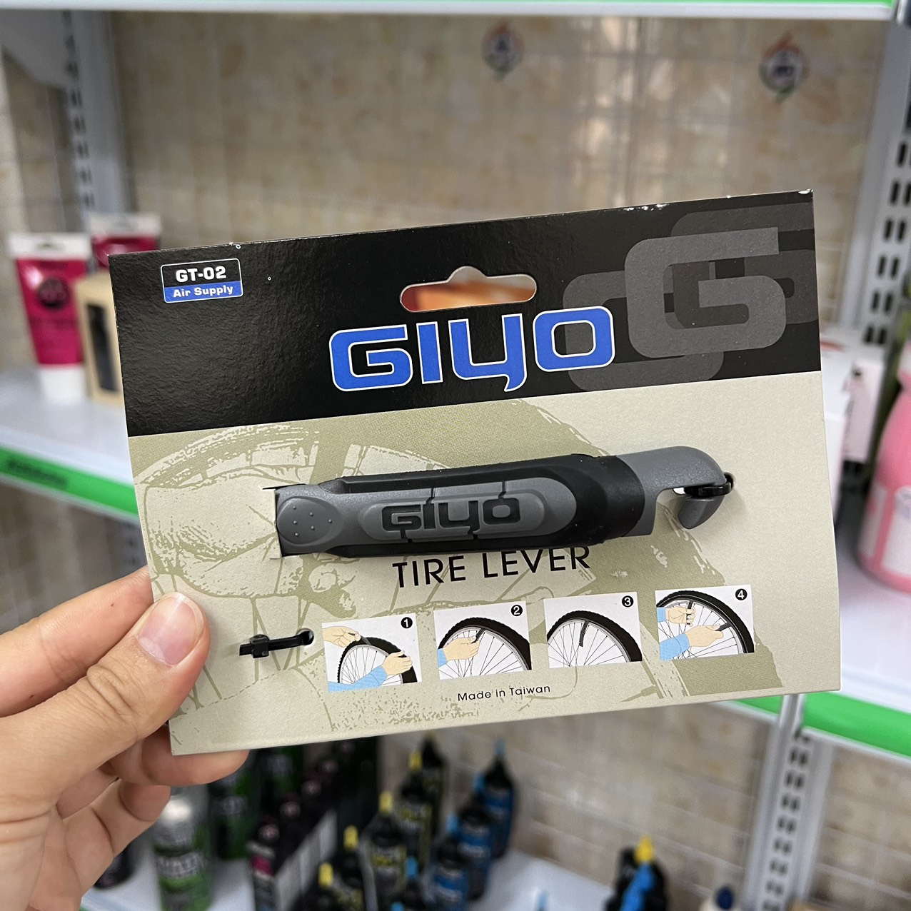 Nạy vỏ xe đạp giyo gt 02 - nạy nhựa giyo