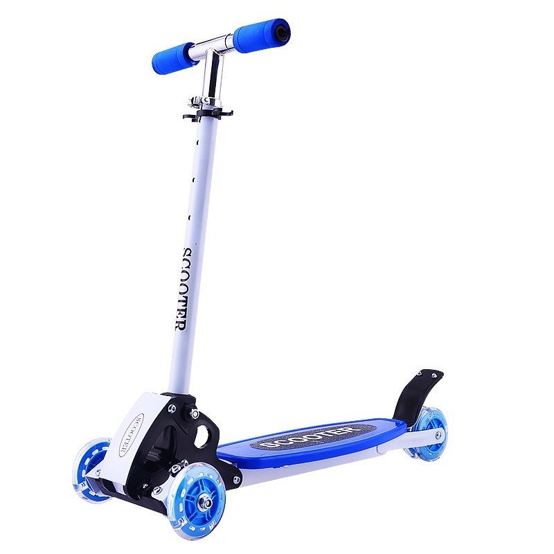 Xe Trượt Scooter Trẻ Em 3 Bánh Tự Cân Bằng, Tay Cầm Điều Chỉnh Hướng Thế Hệ Mới – Chính Hãng Gobos